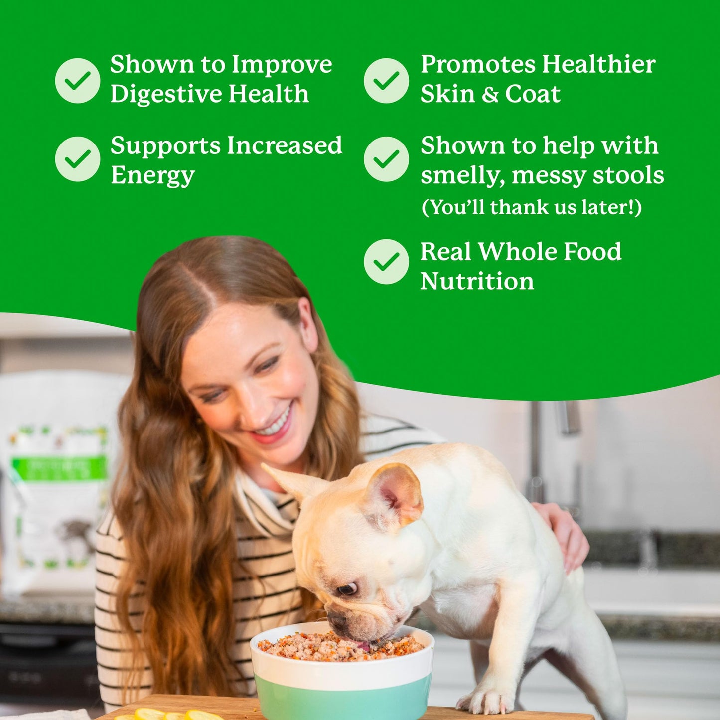 Dr. Harvey’s Veg-to-Bowl Pre-Mix Dog Food, Grain Free for a Whole Food Diet (5 pounds)