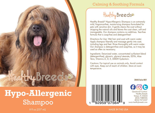 Healthy Breeds Briard Hypo-Allergenic Shampoo 8 oz