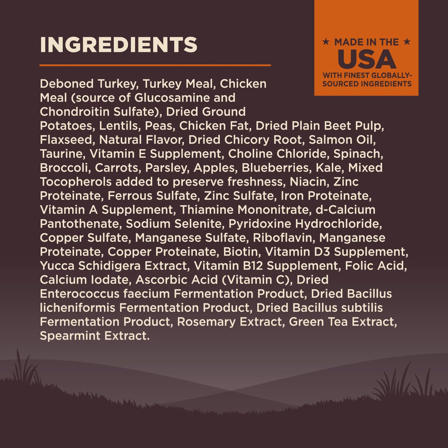 Wellness CORE Grain-Free High-Protein Dry Dog Food, Natural Ingredients, Made in USA with Real Meat, All Breeds, For Adult Dogs (Original Turkey & Chicken, 4-Pound Bag)