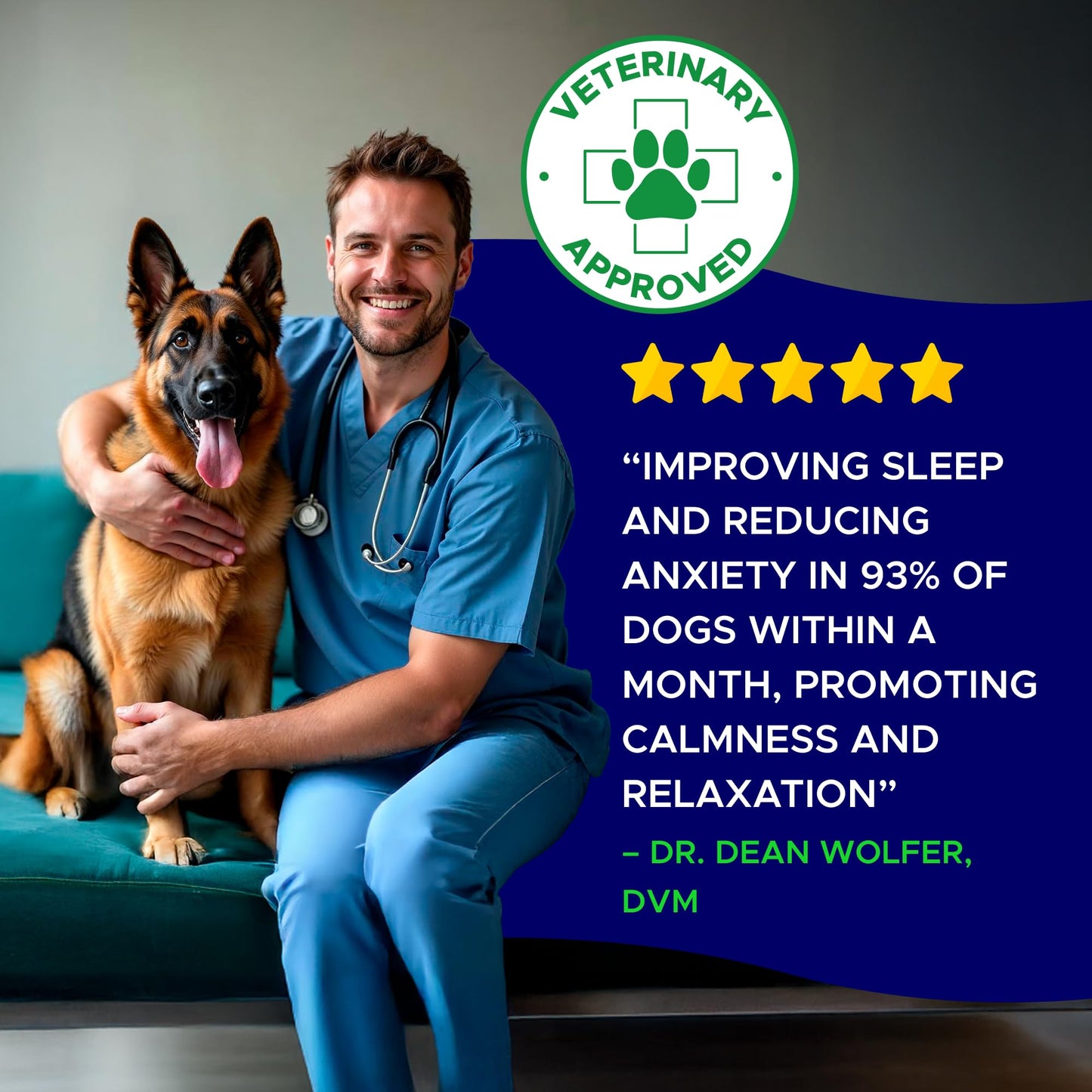 GOODGROWLIES Melatonin for Dogs to Sleep 6mg - Doggie Sleep Aid Treats - Sleeping Pills for Anxiety - Extra Strength Calming Chews Large & Medium Breed Help Sleep at Night - Made in USA - 120Ct