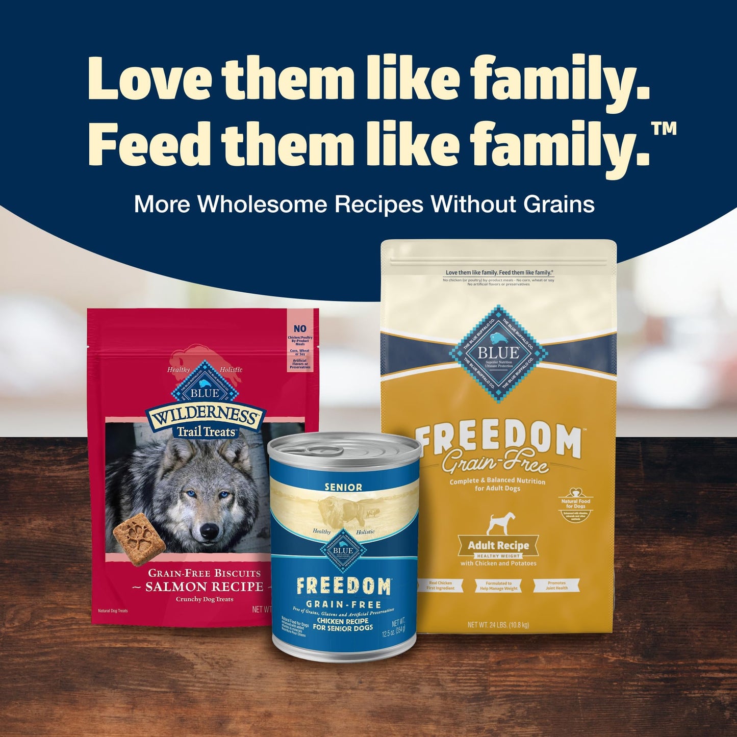Blue Buffalo Freedom Grain-Free Healthy Weight Dry Dog Food, Complete & Balanced Nutrition for Adult Dogs, Made in the USA With Natural Ingredients, Chicken & Potatoes, 24-lb Bag