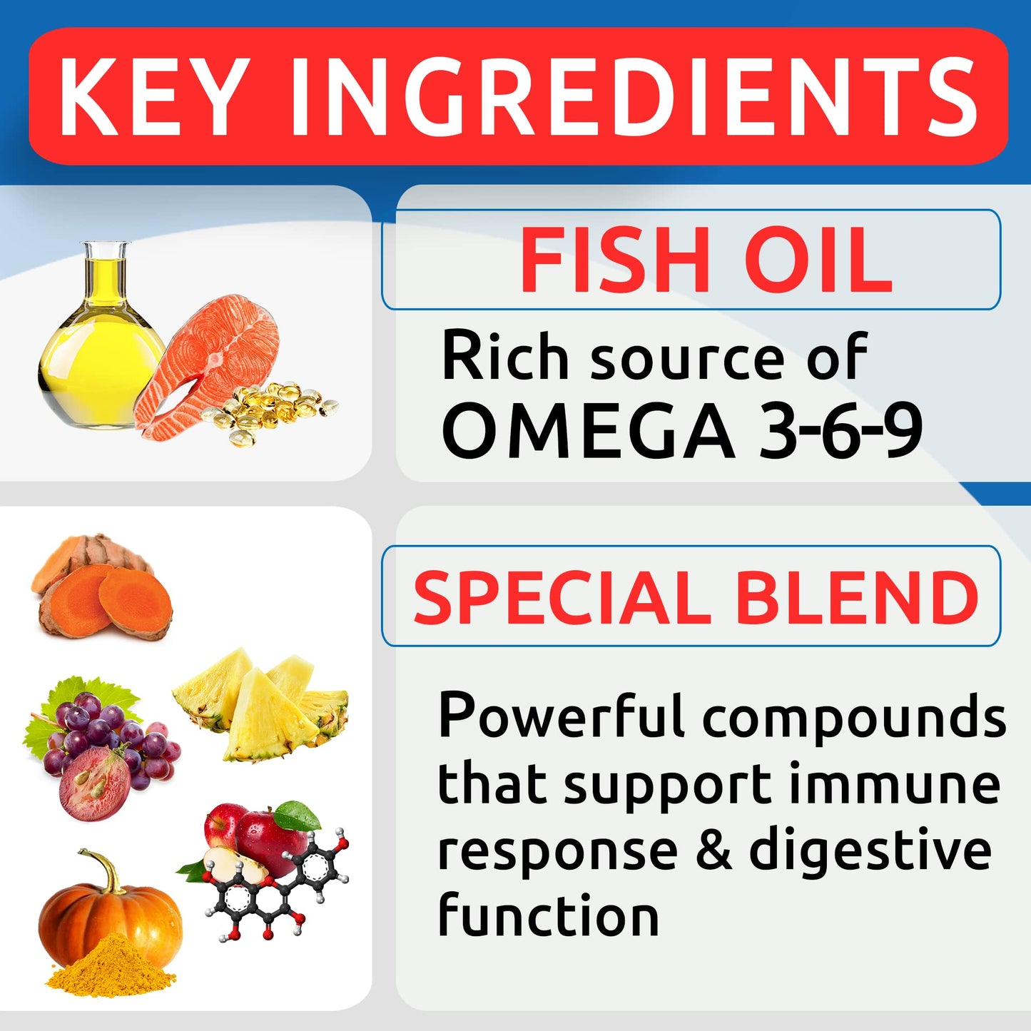 Allergy Relief + Omega 3 Bundle - Anti-Itch & Hot Spots + Skin Allergy - Omega 3 + Pumpkin + Enzymes - Immune Supplement + Joint Health - 420 Chews - Peanut Butter + Fish Flavor - Made in USA