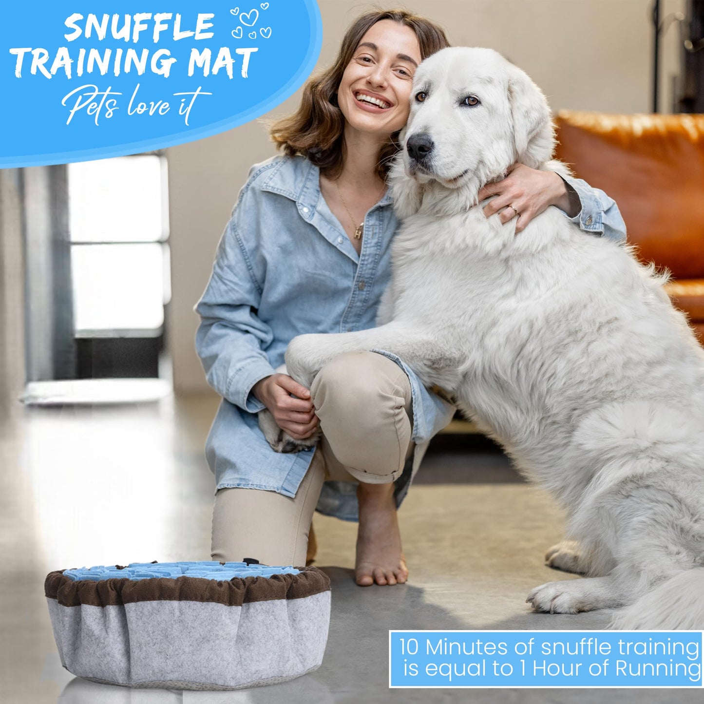 Meifsou Dog Anxiety Vest, Skin-Friendly Thunder Jacket for Dogs, Dog Calming Shirt for Thunder, Fireworks, Vet Visits and Separation - Keep Pet Calm Without Medicine & Training, Anti Anxiety for Dogs