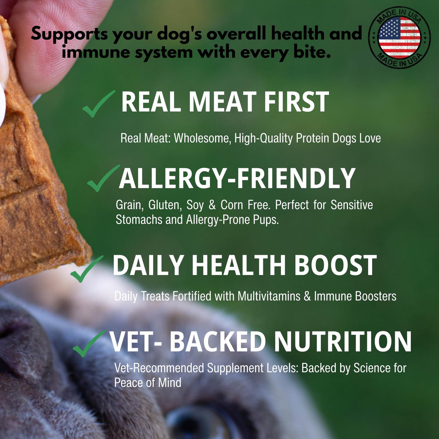 Loving Pets Activpetz Chicken Jerky Digestive Health + Probiotic Formula Dog Treat, 7 Oz
