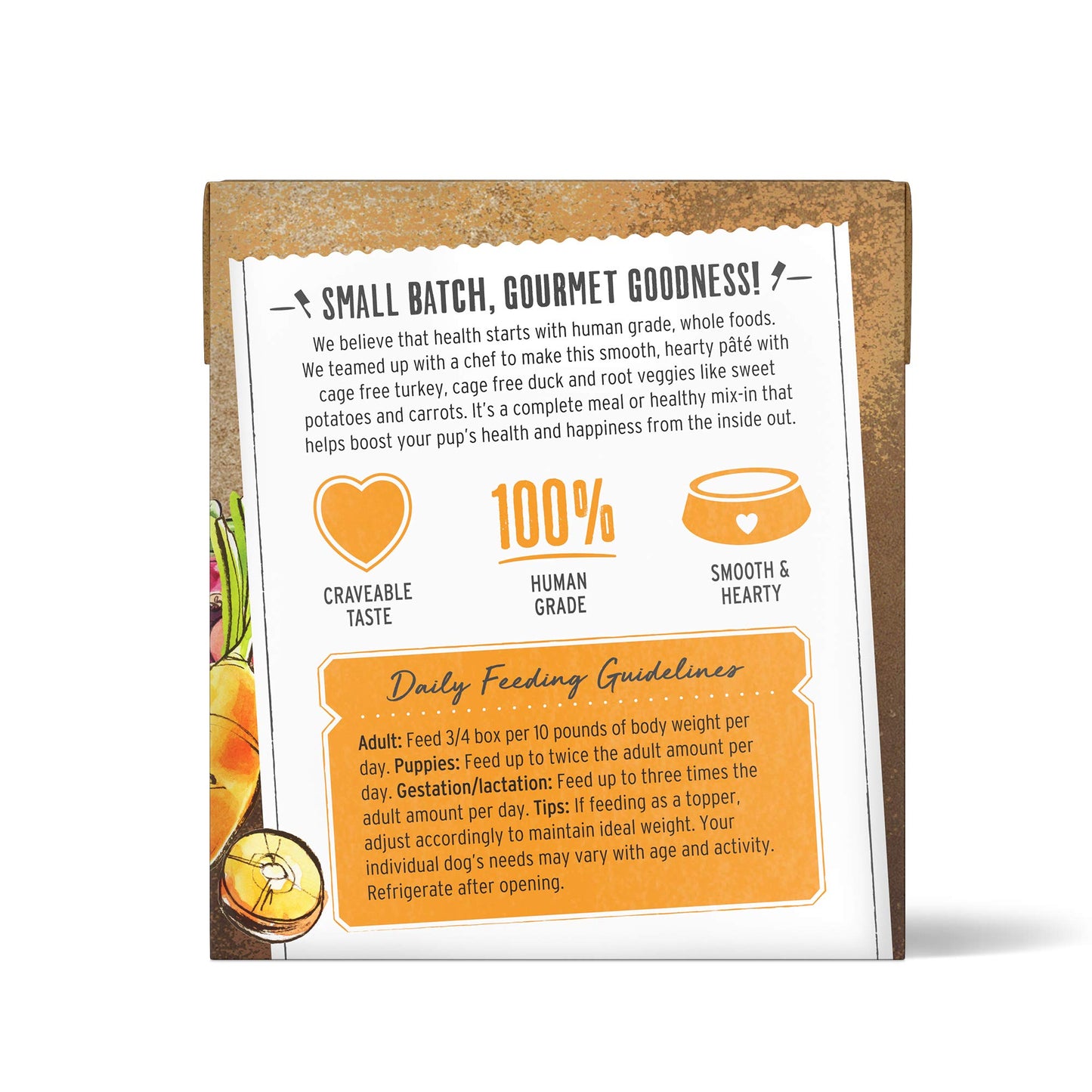 The Honest Kitchen Butcher Block Pâté: Turkey, Duck & Root Veggies Wet Dog Food, 1 Count (Pack of 6)