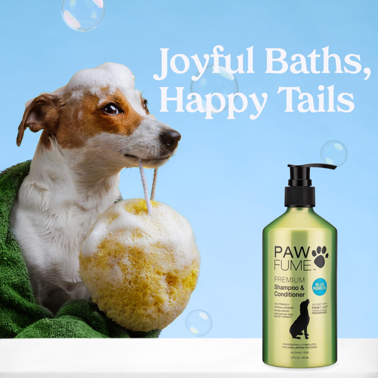 Pawfume Premium Shampoo + Grooming & Finishing Spray bundle