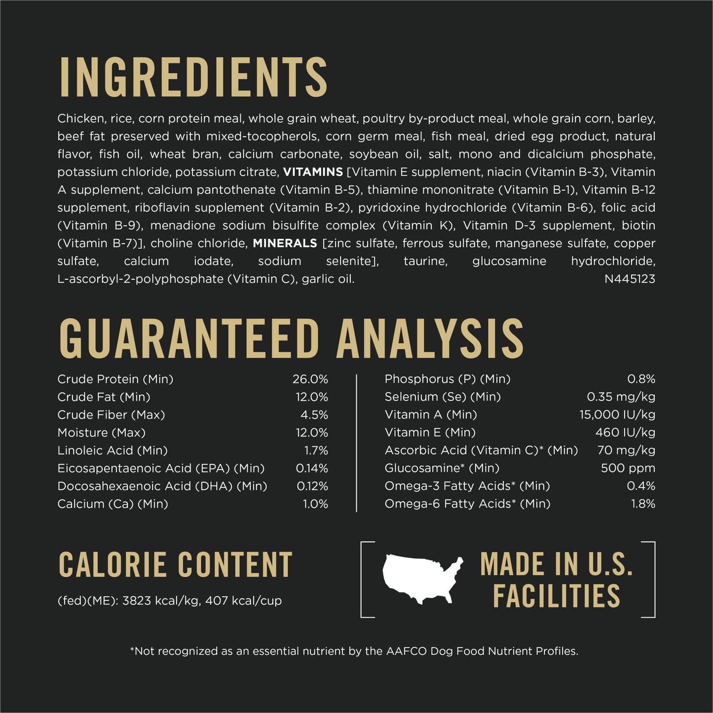 Purina Pro Plan High Protein, Digestive Health Large Breed Dog Food Dry, Chicken and Rice Formula - 34 lb. Bag