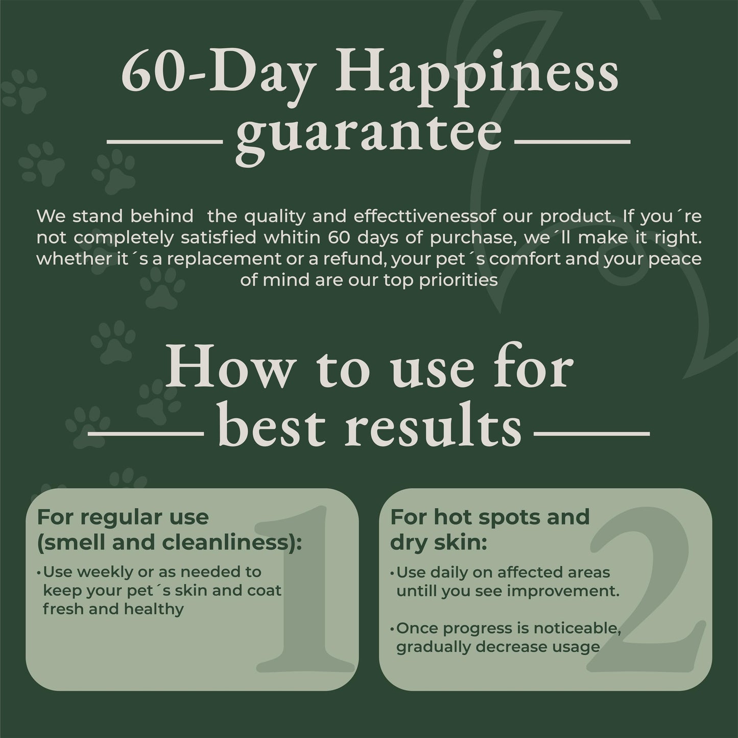 Dry Shampoo for Dogs – Antifungal Itchy Skin & Hot Spot Relief, Yeast Infection & Paw Licking Treatment, Dog Powder with Allergy Support