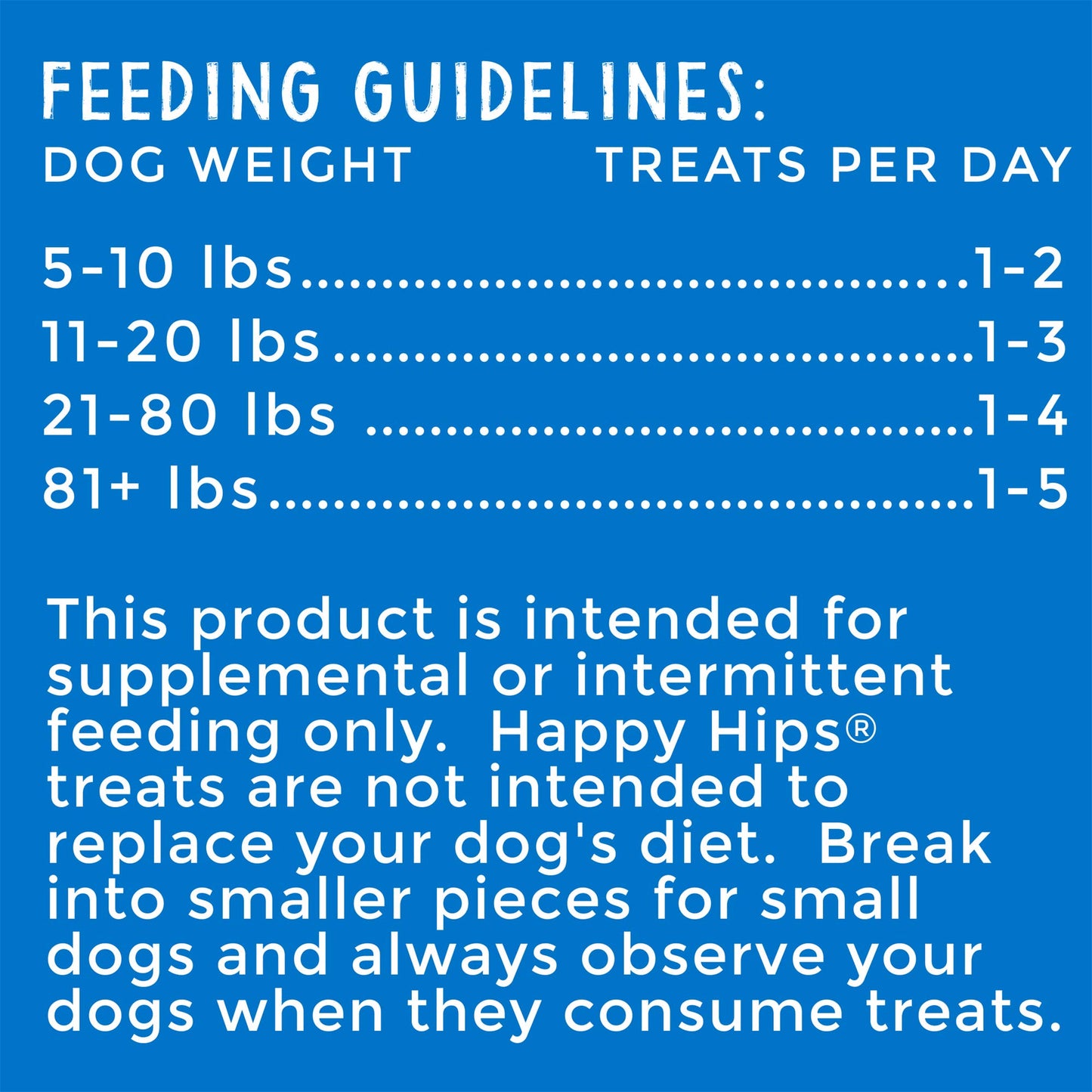 Happy Hips Jerky Dog Treats, Duck, 10 oz. Pouch