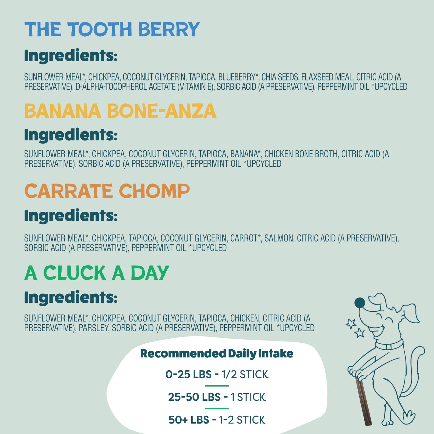 Shameless Pets Dental Treats for Dogs, Variety (4-Pack) - Healthy Sticks for Teeth Cleaning & Fresh Breath - Dog Bones Dental Chews Free from Grain, Corn & Soy