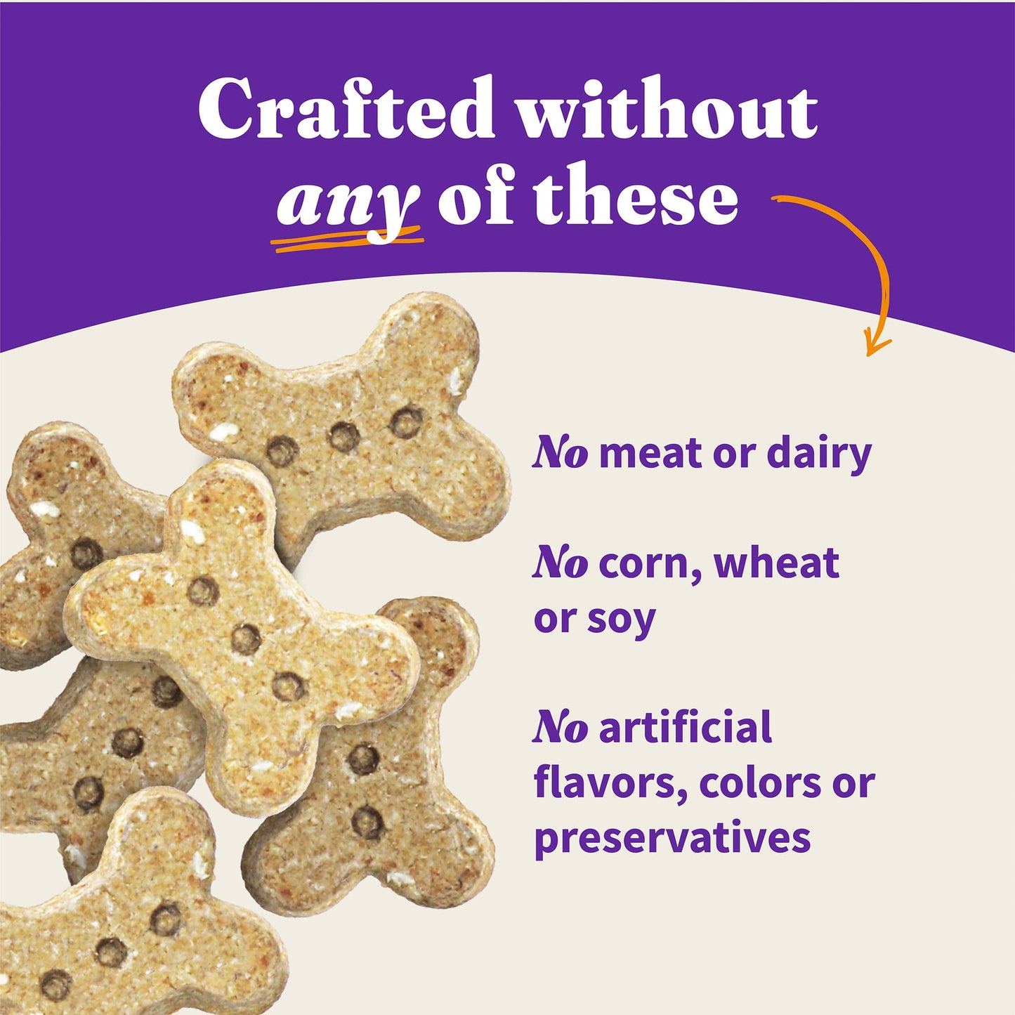 Halo Holistic Vegan Dog Treats Variety Pack, Plant-Based Three Bag Treat Pack with Oats & Blueberries, Peanut Butter & Banana, Peanuts & Pumpkin, 8 Oz Bag(Pack of 3)