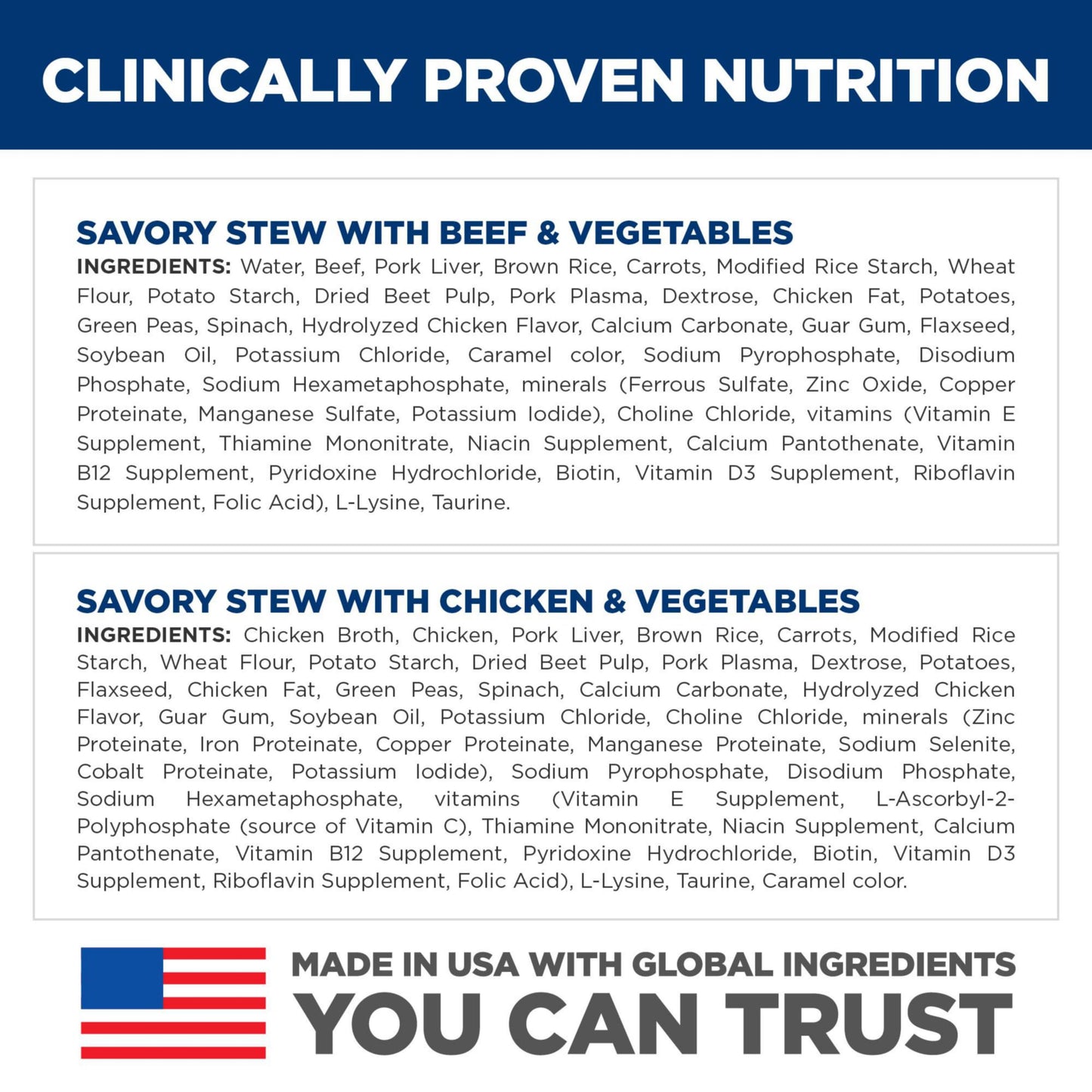 Hill's Science Diet Small & Mini, Adult 1-6, Small & Mini Breeds Premium Nutrition, Wet Dog Food, Variety Pack: Chicken & Vegetables; Salmon & Vegetables Stew, 3.5 oz Tray Variety Pack, Case of 12