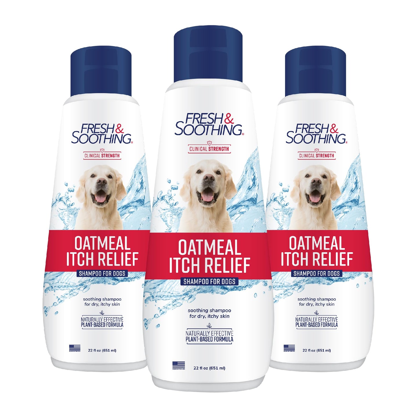 TrueBlue Grapefruit & Chamomile Deodorizing Dog Shampoo – Cleansing Wash, Moisturizing – Toxin Free, Natural Botanical Blend – Tearless – 12 Fl. Oz.
