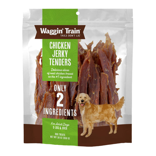 Pupford Pork Jerky for Dogs & Puppies, All-Natural, Healthy Dog Treats, No Fillers, Made in USA (16 oz)