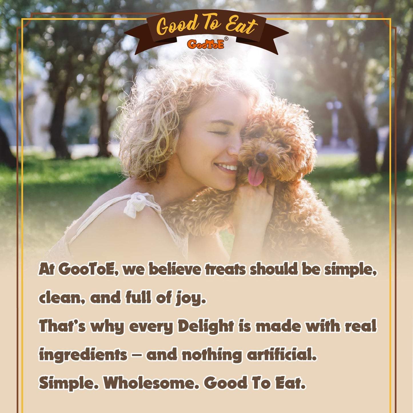 Gootoe Chicken Breast Strips 1 lb, Dog Treats, All Natural, Grain-Free, High-Protein, Healthy & Easily Digestible, Soft Texture