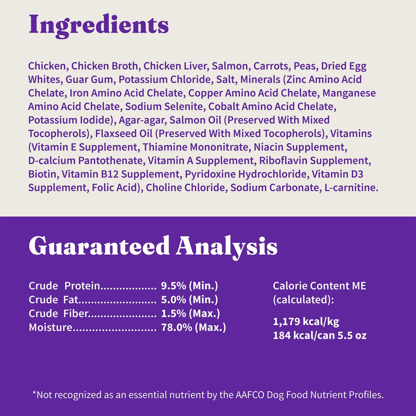 Halo Small Breed Wet Dog Food, Chicken & Salmon Recipe, Grain Free Real Meat Canned Dog Food, Meal or Topper, 5.5 Oz Can (Pack of 12)