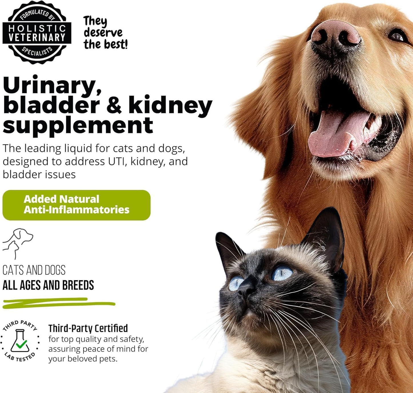 UroMAXX, Cat & Dog Urinary Tract Treatment, Bladder & Kidney Support for Dogs and Cats, Powerful Yet Gentle Pet Care, with Liquid Cranberry & Glucosamine, Salmon Flavor, 6 oz Bottle, 1 Pack