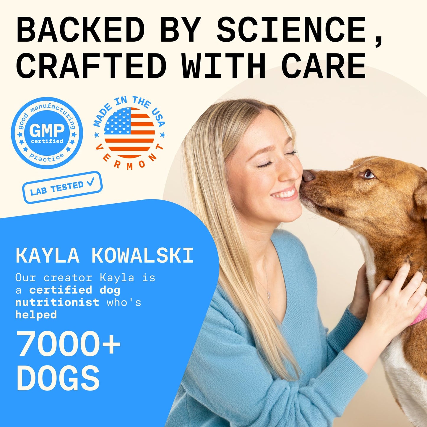 Pawgress 8-in-1 Dog Multivitamin – 100% Natural Supplement Powder with Colostrum for Healthy Skin, Joints & Energy – Crafted by Dog Nutritionist Kayla Kowalski, Made in USA – 30 Scoops