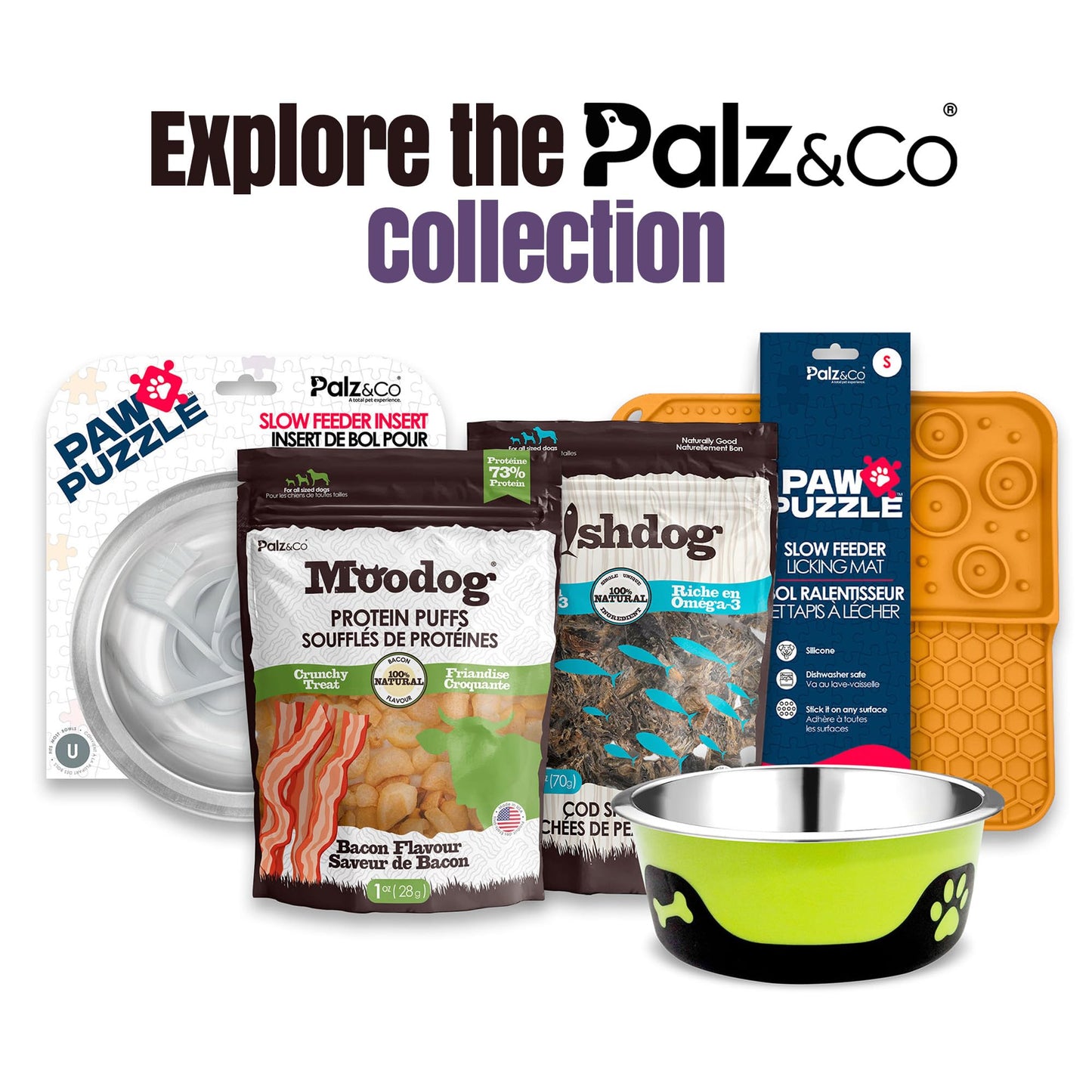 Rabbitdog Rabbit Sausage Dog Treats - 8 Pack of 100% Natural Single Ingredient Chews, Grain Free, High Protein, Soft & Chewy Texture