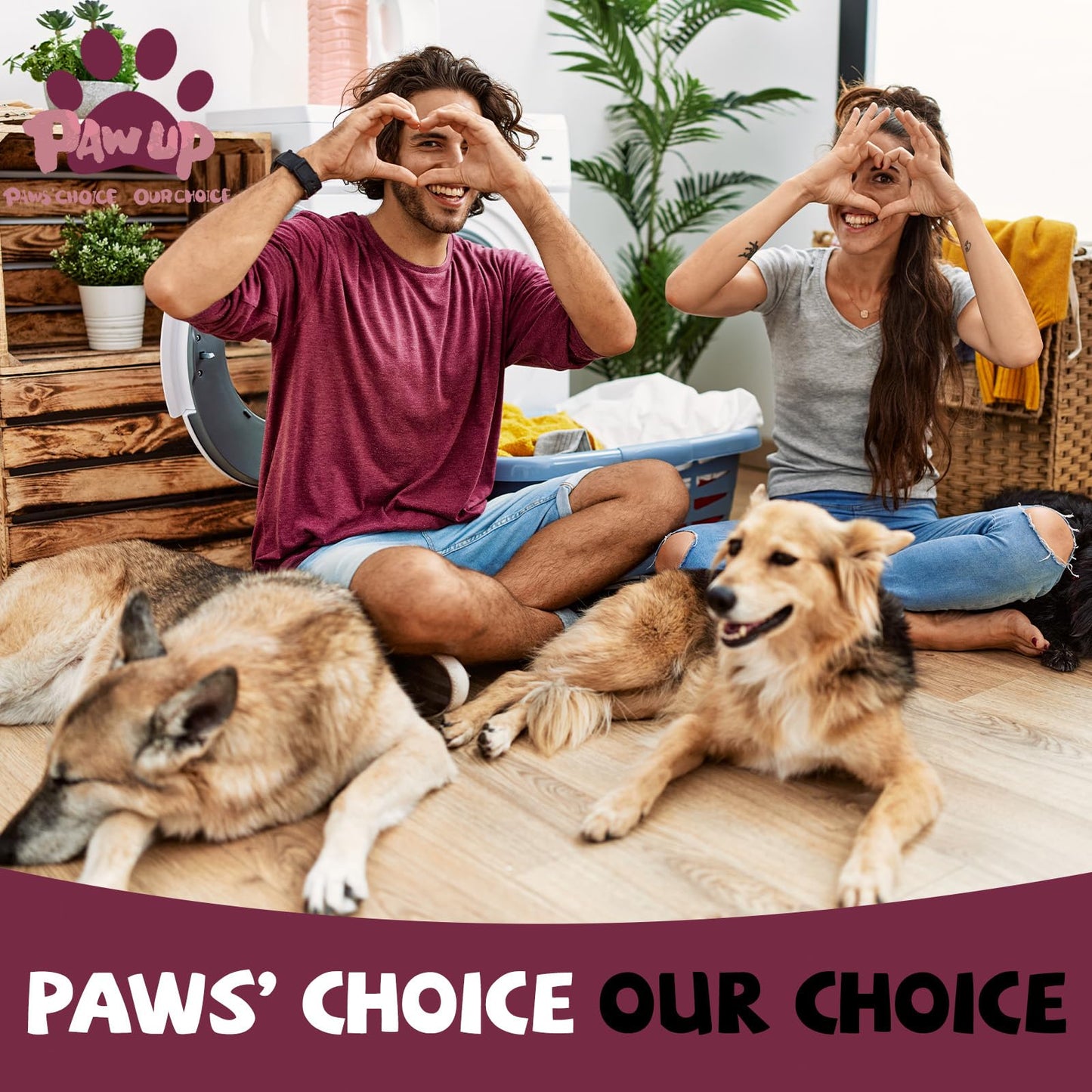 PAWUP Duck Jerky Strips Dog Treats, Training Treats for Dogs w/Taurine, Low Fat, Natural Duck Jerky Cuts for Small Dog, 12.5 oz