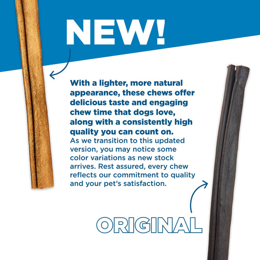 Best Bully Sticks 6 Inch Natural Collagen Sticks for Dogs - 5 Count (Pack of 1) - Long-Lasting, Rawhide Free, Beef Treat