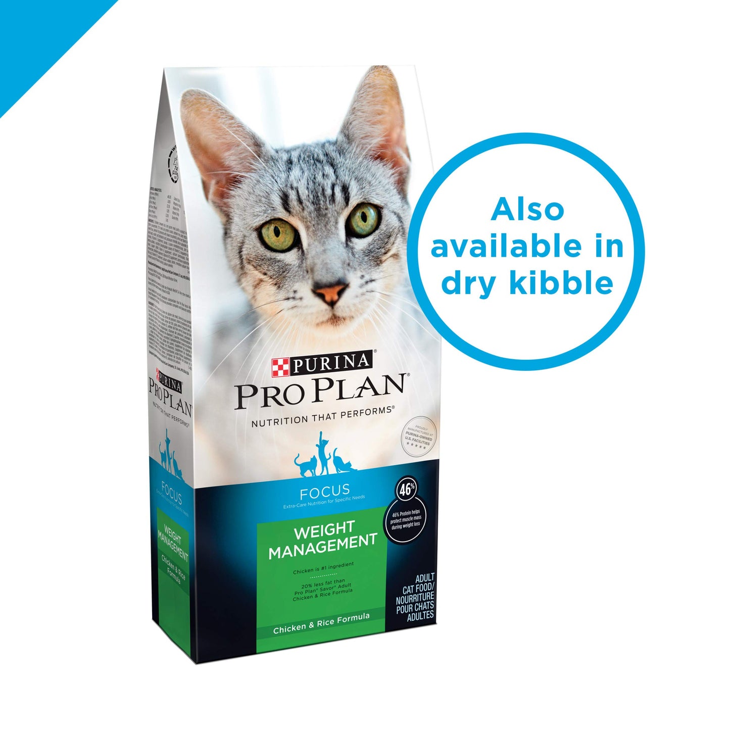 Purina Pro Plan Weight Control Pate Wet Cat Food, SPECIALIZED Weight Management Turkey & Rice Entree - (Pack of 24) 3 oz. Pull-Top Cans