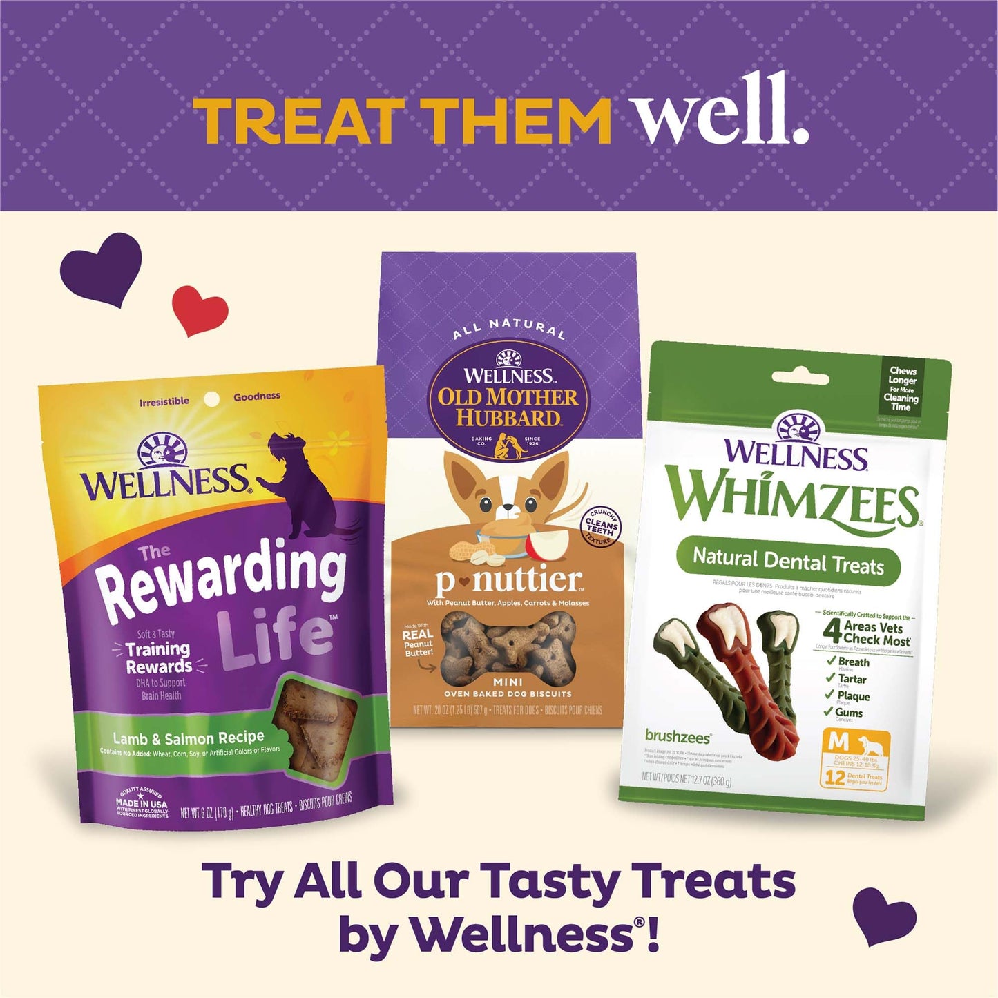 Old Mother Hubbard Wellness Soft & Chewy Bark'n Beef Dog Biscuits, Natural, Training Treats, Beef & Sweet Potato Flavor, Mini Size, (8 Ounce Bag)