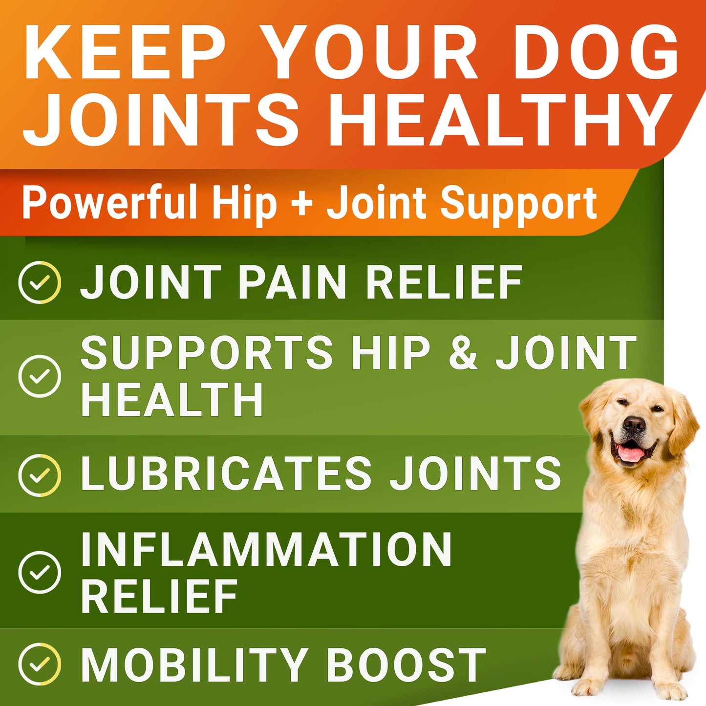 Glucosamine Treats for Dogs - Joint Supplement w/Omega-3 Fish Oil - Chondroitin, MSM - Advanced Mobility Chews - Joint Pain Relief - Hip & Joint Care - Bacon Flavor - 180 Ct - Made in USA