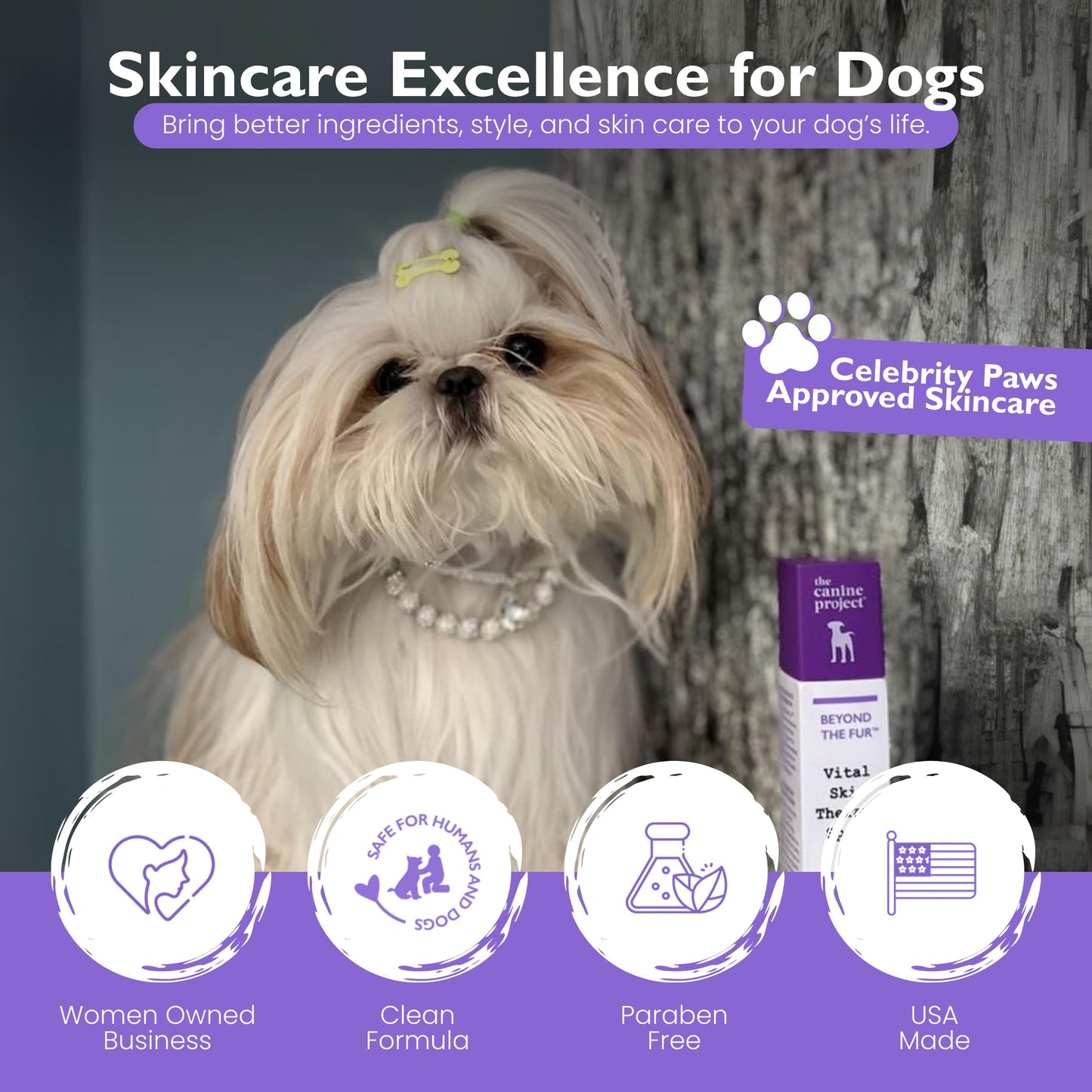 Vital Skin Therapy Spray for Dogs – Anti-Itch Spray for Dogs – Promotes Healing & Skin Repair – Soothing & Gentle First Aid with Aloe Vera, Oatmeal & Soothing Tea Tree Oil - 5.07 oz.