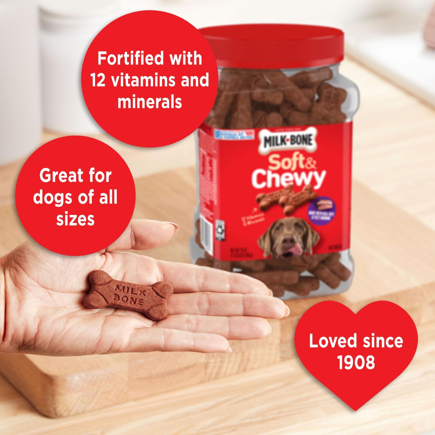 Onward Hound 10oz Low Calorie Training Treats for Dogs with Sensitive Stomachs - 4 Pack Variety Dog Treat Bundle - Made in The USA, No Corn, Wheat, or Soy