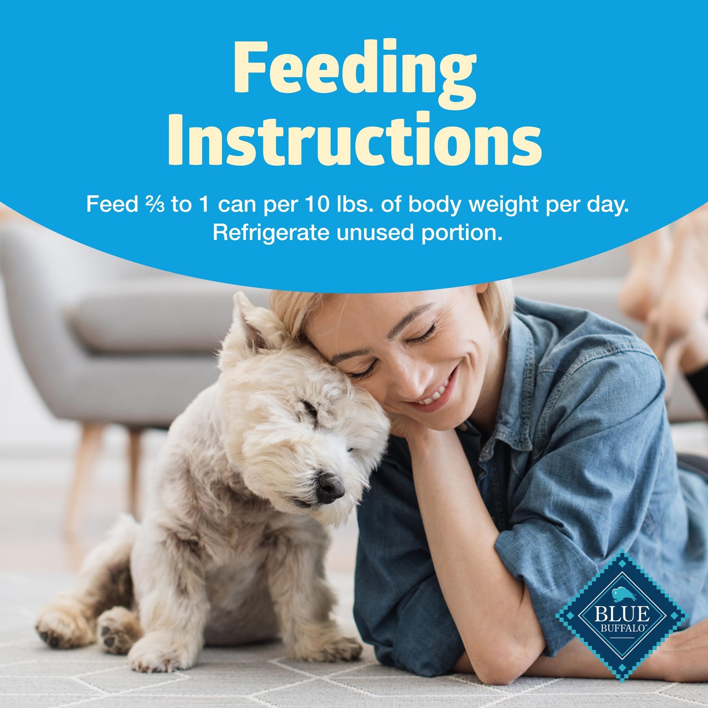 Blue Buffalo Freedom Grain-Free Wet Dog Food, Free of Glutens & Artificial Preservatives, Made with Natural Ingredients, Chicken Recipe, 12.5-oz. Cans (12 Count)