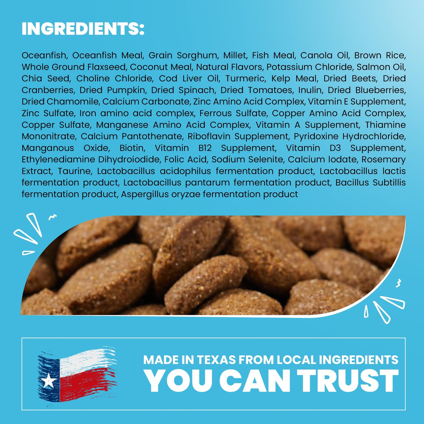 Muenster Ancient Grains Ocean Fish Dry Dog Food, 4lb - Gluten-Free, High Protein, Digestive Support