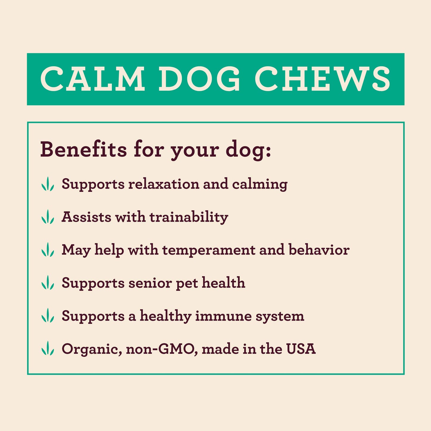 Hemp Well Calm Dog Soft Chews Relieves Anxiety, Calms and Relaxes Your Dog, Aids in Stress Relief and Behavioral Issues, Organically Sourced (2 Pack (120 Chews))