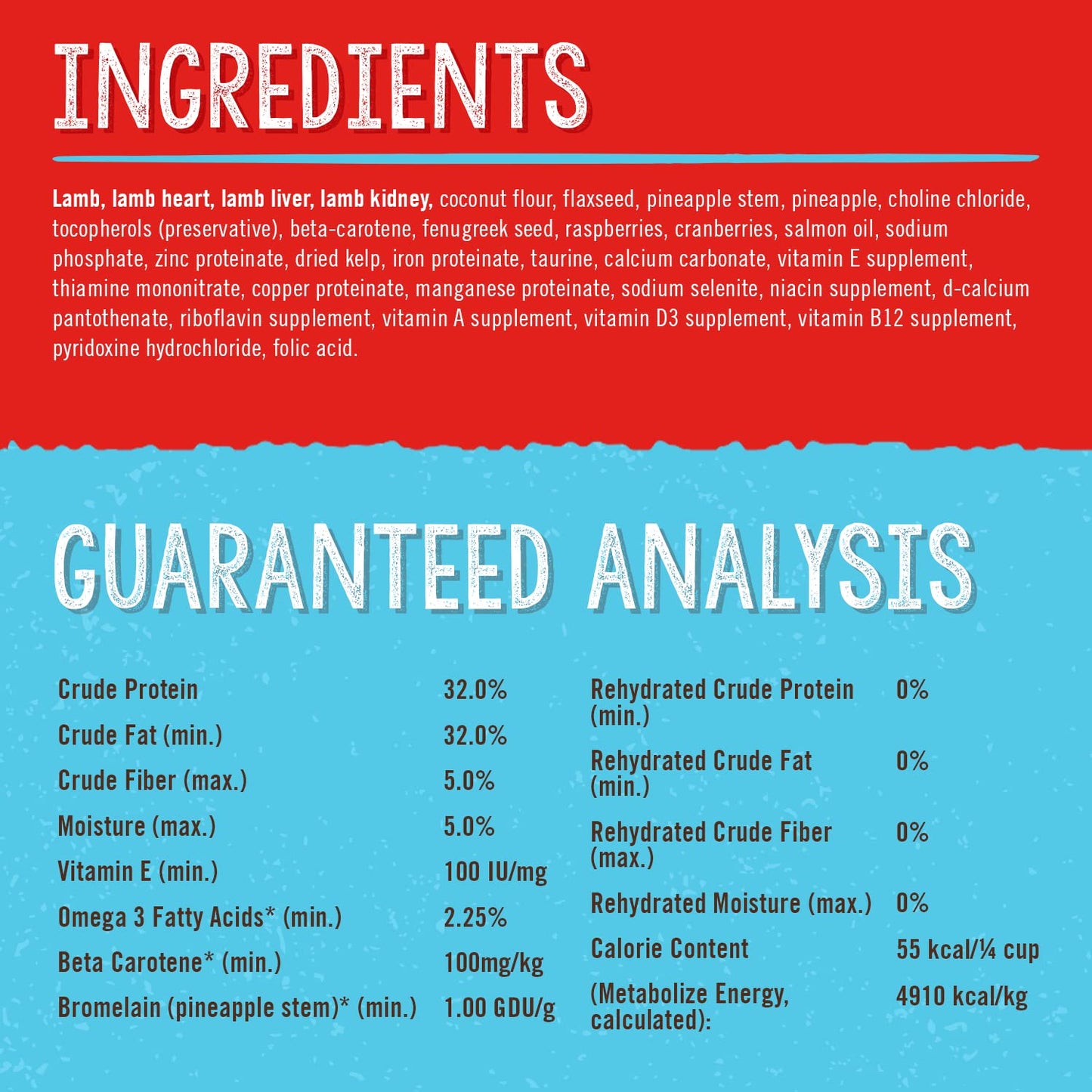 Stella & Chewy's Freeze-Dried Raw Dog Food for Immune Support - Grass-Fed Lamb - Natural Solution for Immune Defense & Overall Wellness - Premium Raw Nutrition - 13oz