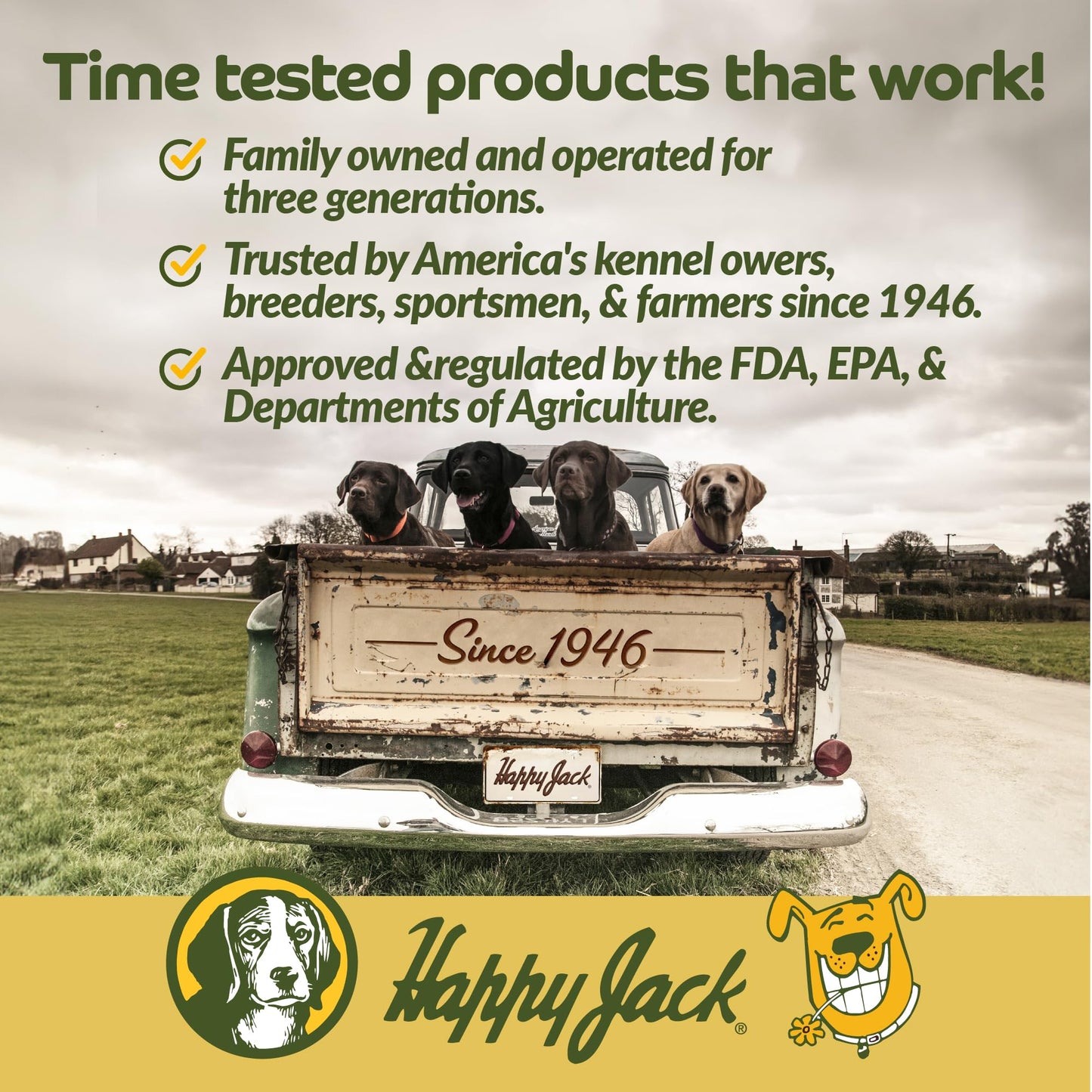 HAPPY JACK Mephidide Anti Skunk Shampoo for Dogs, Cats, Pets – Hypoallergenic Skunk Odor Remover for Dogs – Deodorizing Dog Shampoo (16oz)