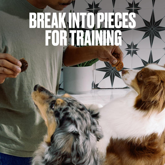 Chicken & Cranberry Flavored Treats - Dog Snacks for Training, Rewards, and Mealtime Toppers - No Artificial Flavors or Colors - Prepared in The USA for Dogs 7oz