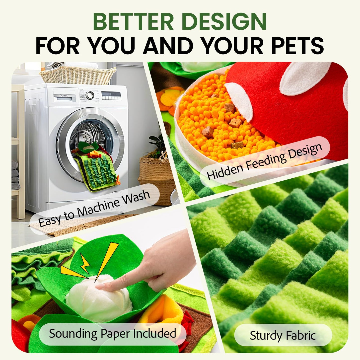 Nylabone Double Action Bone Strong Chew Toy for Dogs, Rubber Dog Toys for Moderate & Aggressive Chewers, Bacon Cheeseburger, Small - Up to 25 Ibs, 1 Count