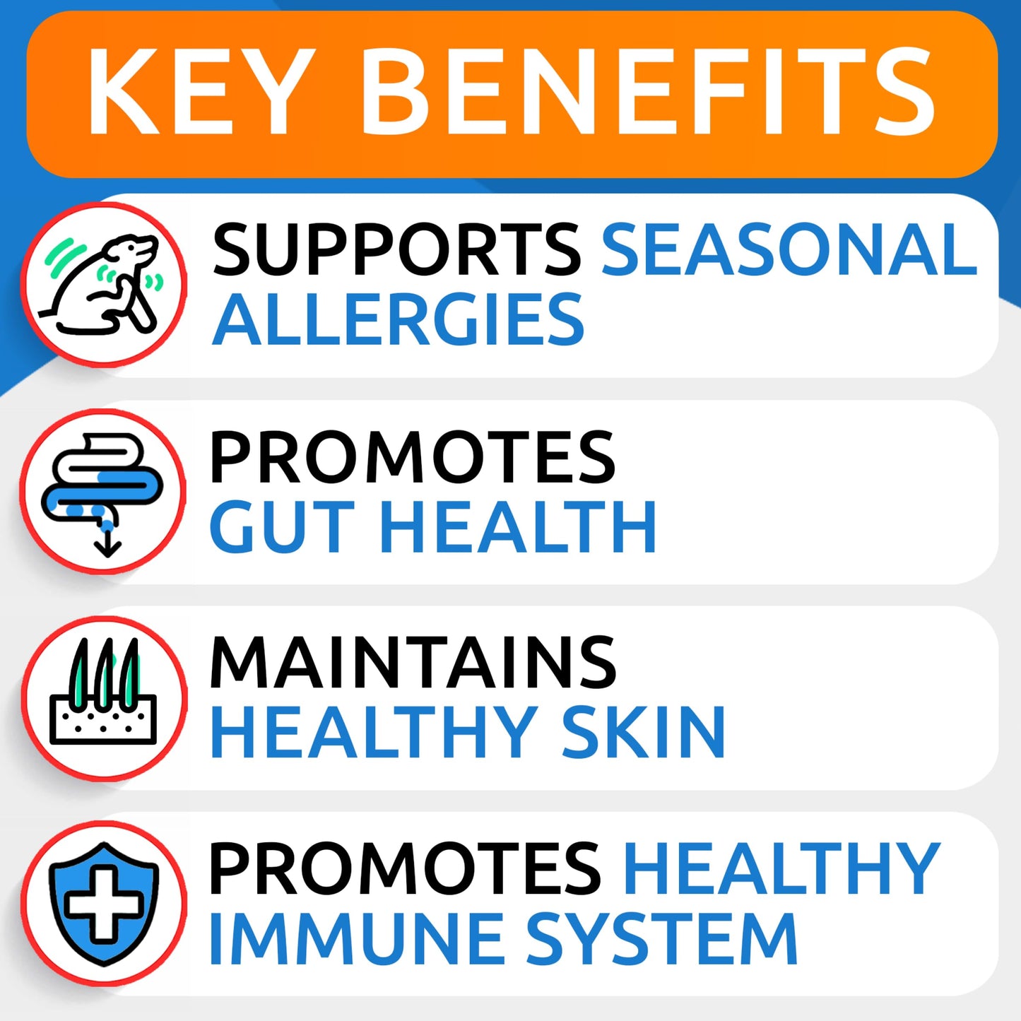 Allergy Relief + Omega 3 Bundle - Anti-Itch & Hot Spots + Skin Allergy - Omega 3 + Pumpkin + Enzymes - Immune Supplement + Joint Health - 420 Chews - Peanut Butter + Fish Flavor - Made in USA