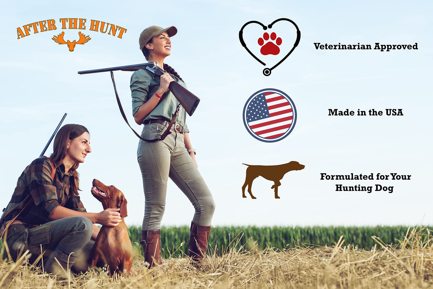 After The Hunt Chamomile Oatmeal & Aloe Dog Shampoo Conditioner & Moisturizer with Botanical Oils 8 oz