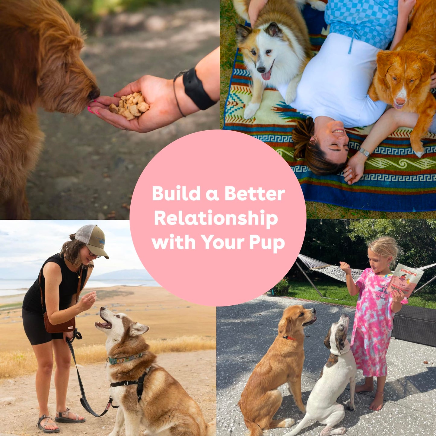 Pupford Freeze Dried Training Treats for Dogs & Puppies, 225+ Two Ingredient Bites (Salmon, 2 oz)