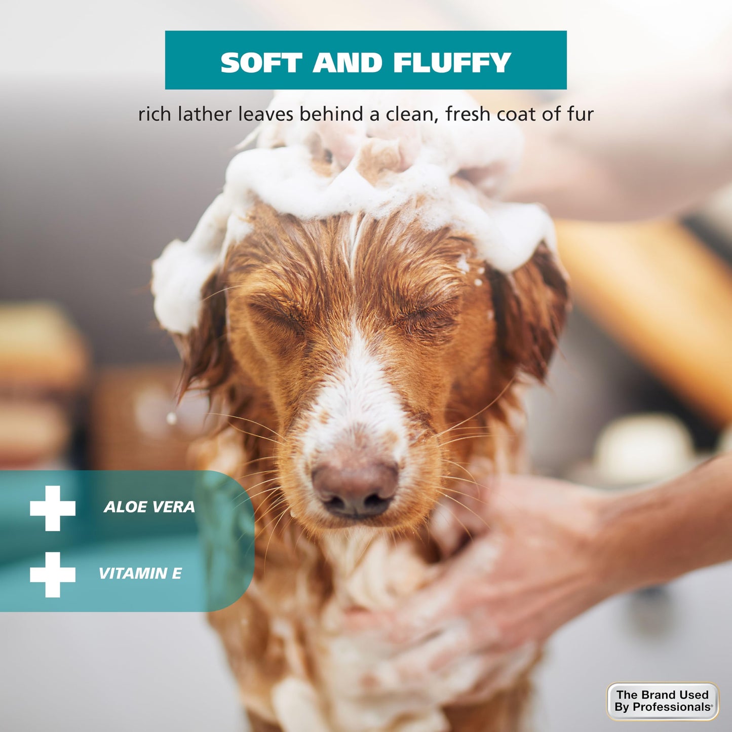 Wahl USA Extra Gentle Hypoallergenic Dog Shampoo – Plant Based for Sensitive Skin - pH Balanced, Alcohol Free, Paraben Free, PEG-80 Free Formula - Fragrance and Dye Free, 24 Oz – Model 3025811