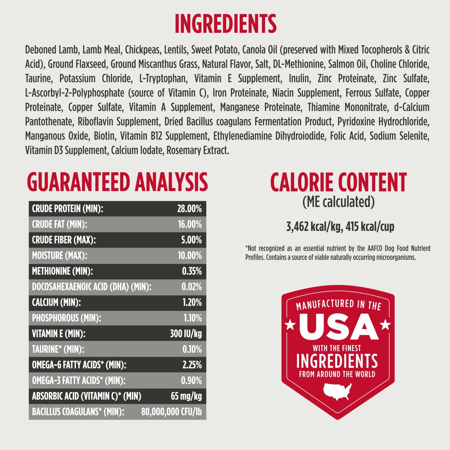 Nulo Freestyle Limited Ingredient Lamb Recipe Dry Kibble Dog & Puppy Food, 5.5 Pound Bag