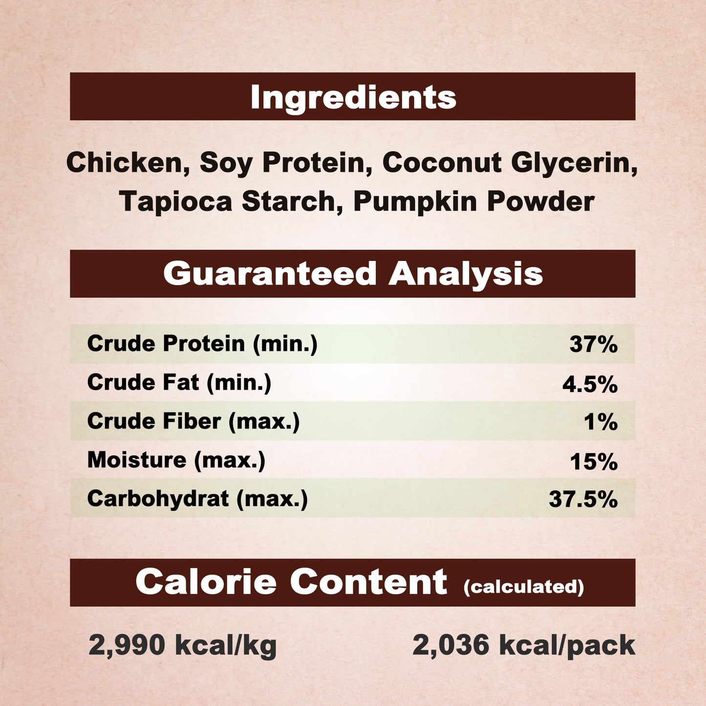 AFreschi Natural Chicken Sticks with Pumpkin 24 oz, All Natural, Grain-Free, High-Protein, Healthy & Easily Digestible, Soft Texture