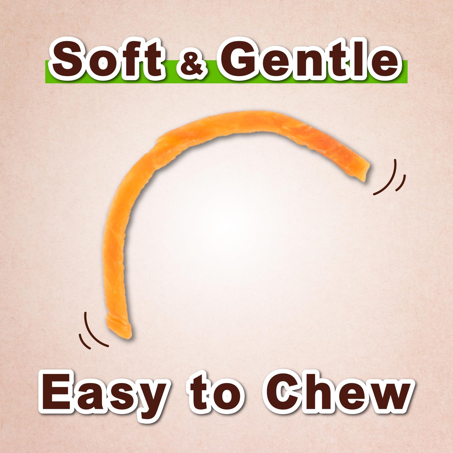 AFreschi Natural Soft Chicken Breast Strips 16 oz, Dog Treats, All Natural, Grain-Free, High-Protein, Healthy & Easily Digestible, Soft Texture