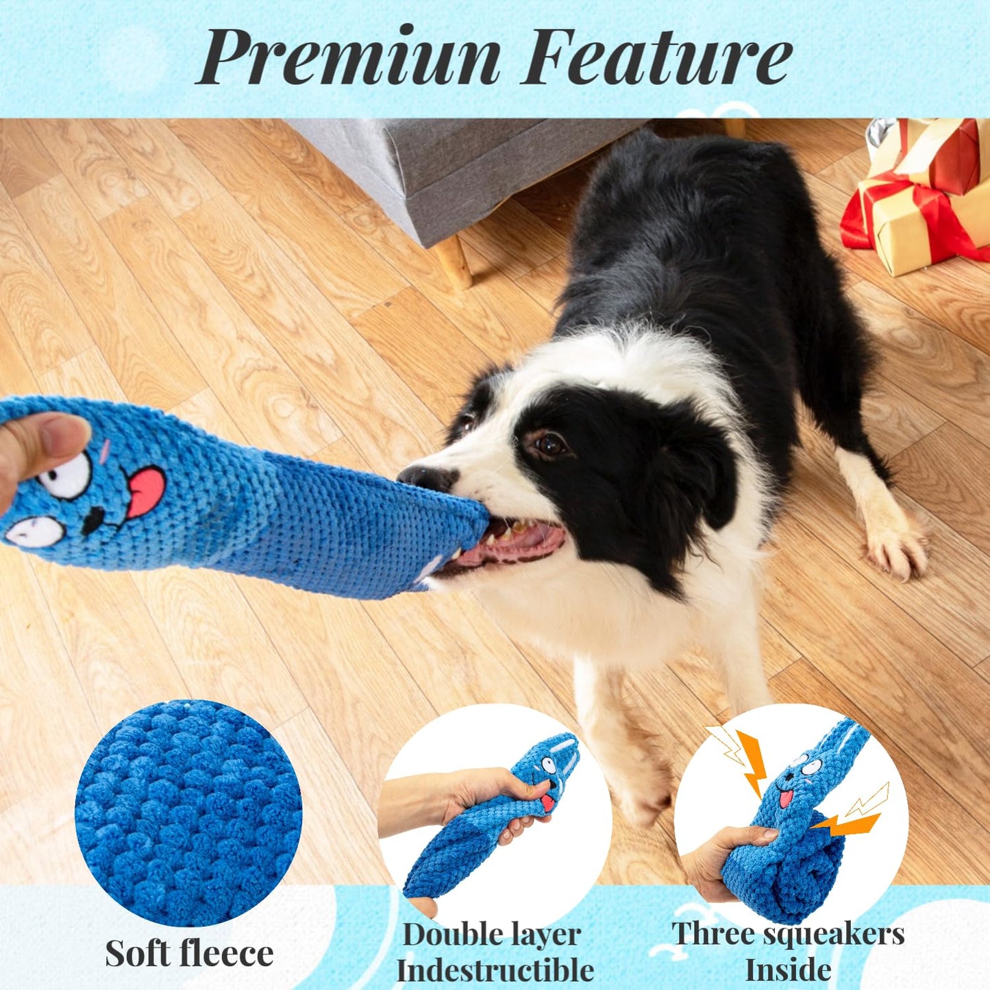 Interactive Dog Toys to Keep Them Busy, Frozen Treat Dog Enrichment Ball Toy for Aggressive Chewers, Puzzle Feeder Toy, Easy-to-Clean, Low-Mess Design for Medium & Large Dogs