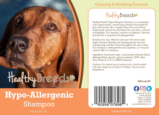 Healthy Breeds Redbone Coonhound Hypo-Allergenic Shampoo 8 oz