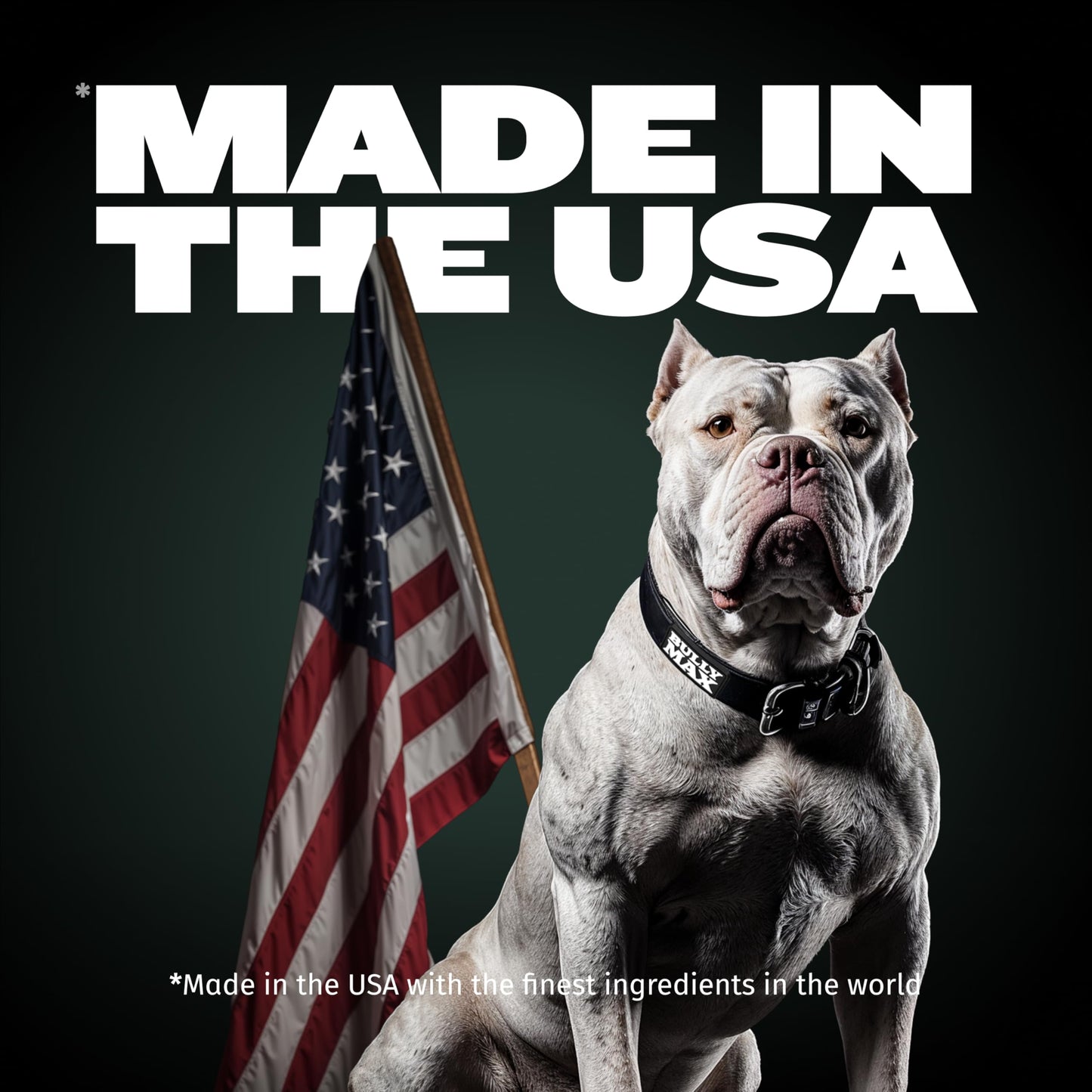 Bully Max Puppy Development Bundle: High-Protein Lamb Puppy Food (5lb), 2-in-1 Vitamin Tabs (2 Bottles) & Power Tabs (60ct) for Muscle - Supports Growth, Immunity, Digestion & Training for All Breeds