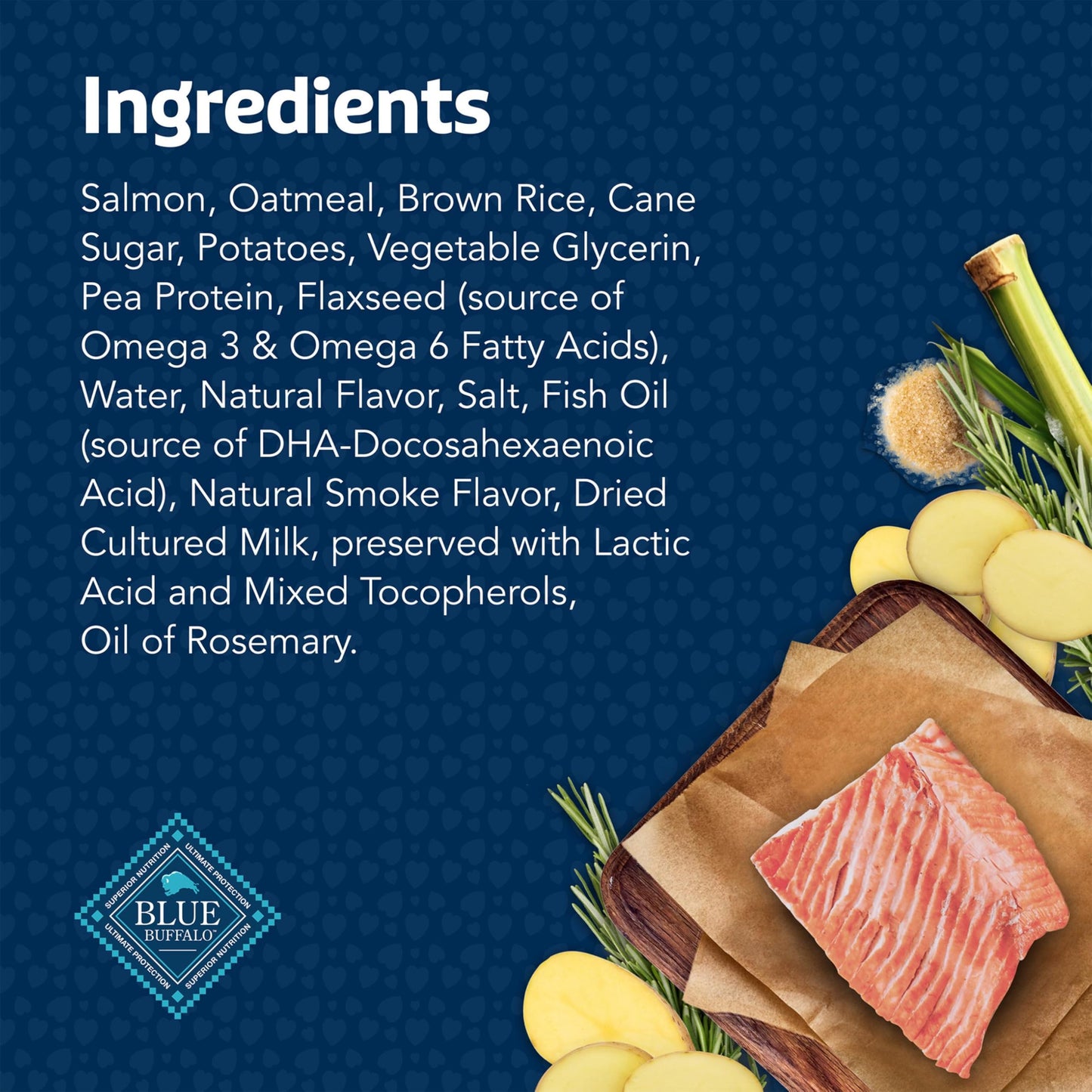 Blue Buffalo Bits Soft Dog Treats for Training, Made with Natural Ingredients & Enhanced with DHA, Salmon Recipe, 4-oz Bag