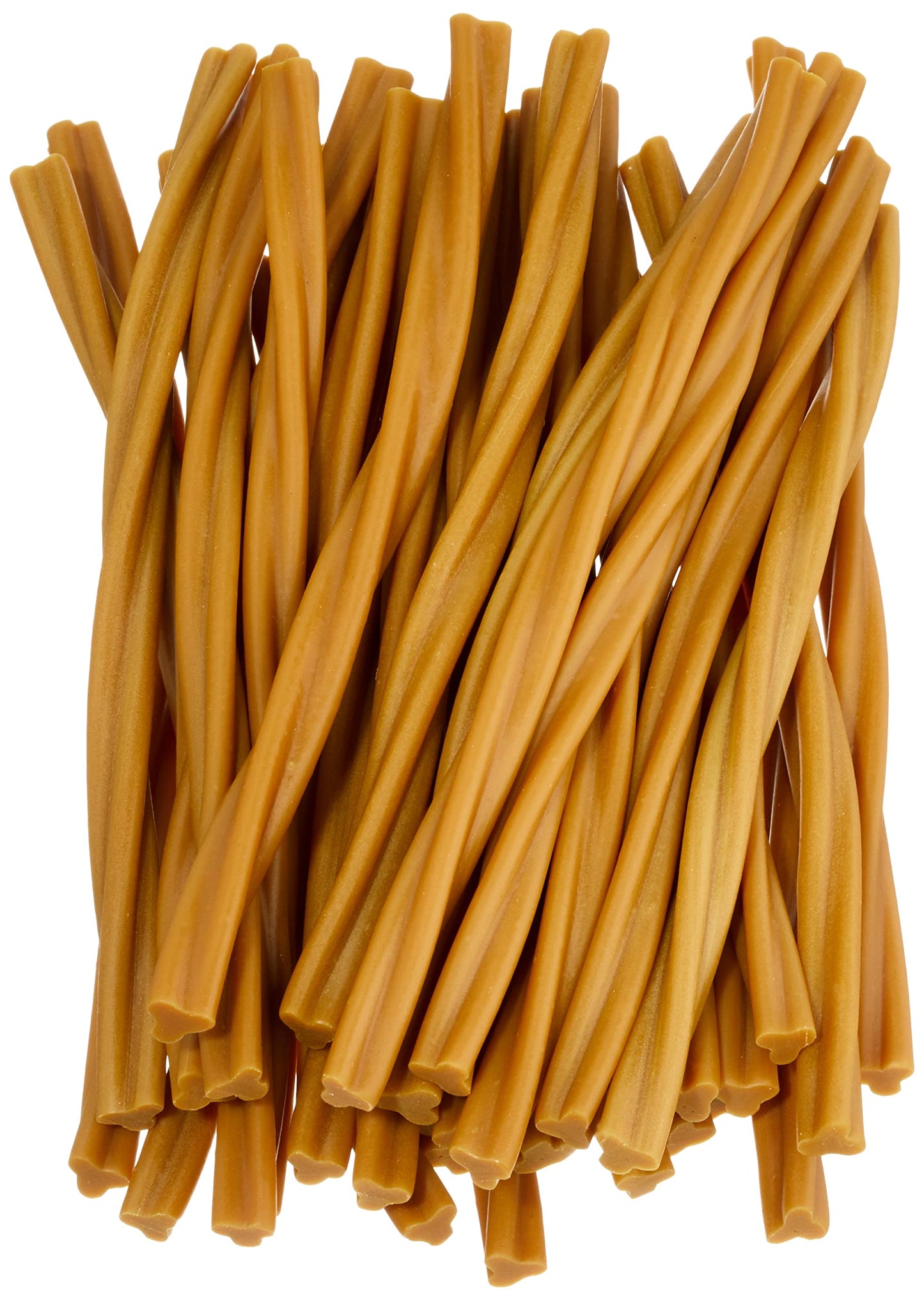 Wonder Bound Peanut Butter Flavor Dog Twist Sticks - 55 Count - Rawhide-Free Dog Treats, Dental Health Chews for Plaque & Tartar Control, Easy to Digest, Long-Lasting