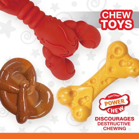 LEGEND SANDY Dog Toys for Aggressive Chewers Large Breed, Durable Dog Bones Squeaky Chew Toy, Nearly Indestructible Dog Toys for Large, Tough Natural Rubber Puppy Chew for Medium Teeth Cleaning